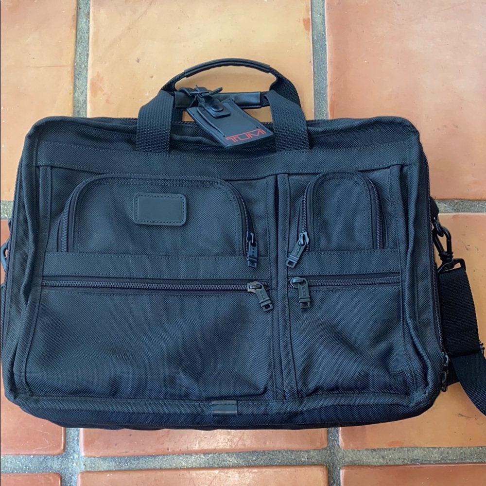 Tumi Safecase Deluxe Organizer Computer Brief